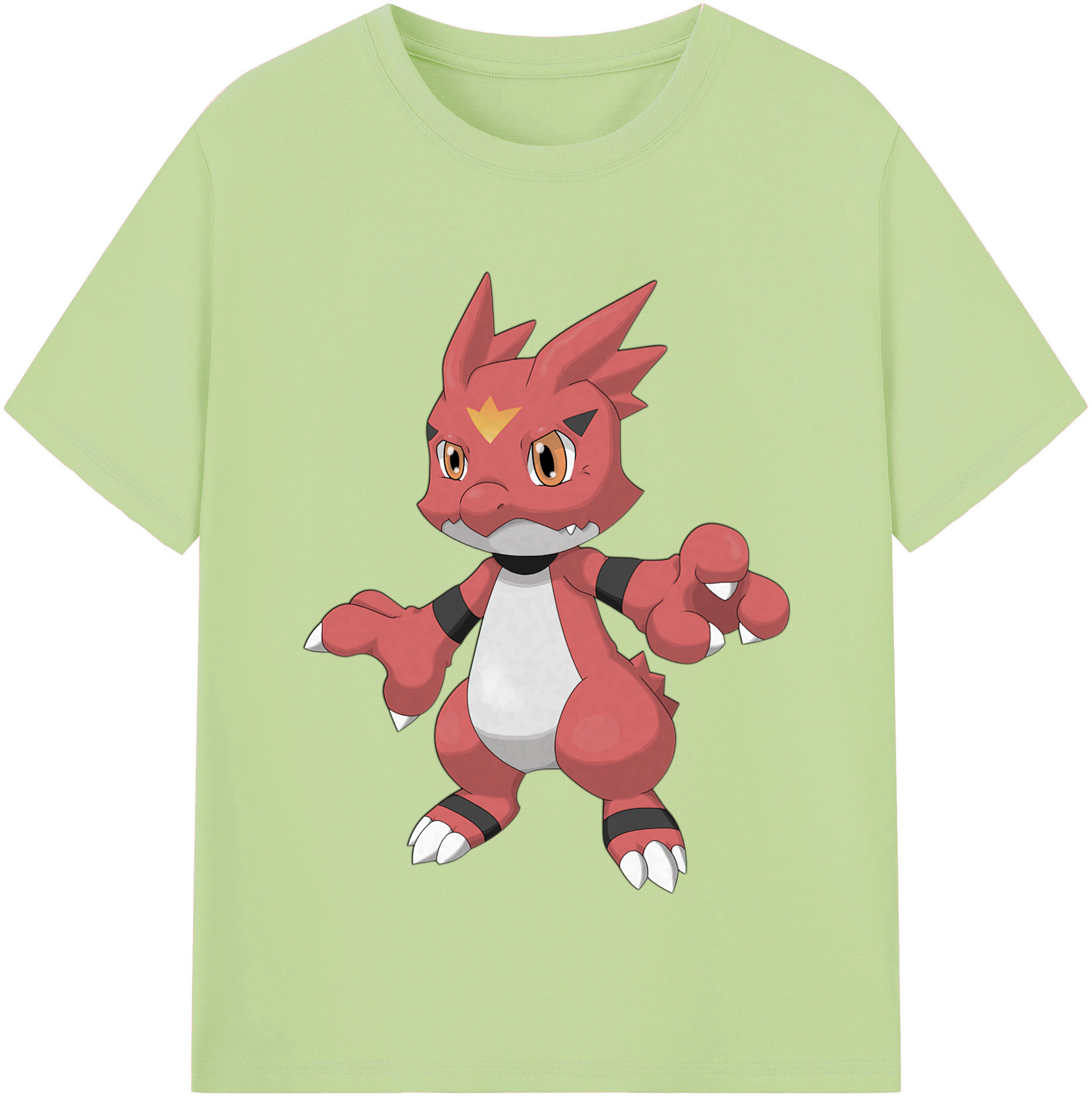 （画像用） Digimon デジタルモンスター/デジモン 綿100％半袖Tシャツ（フロントプリント）